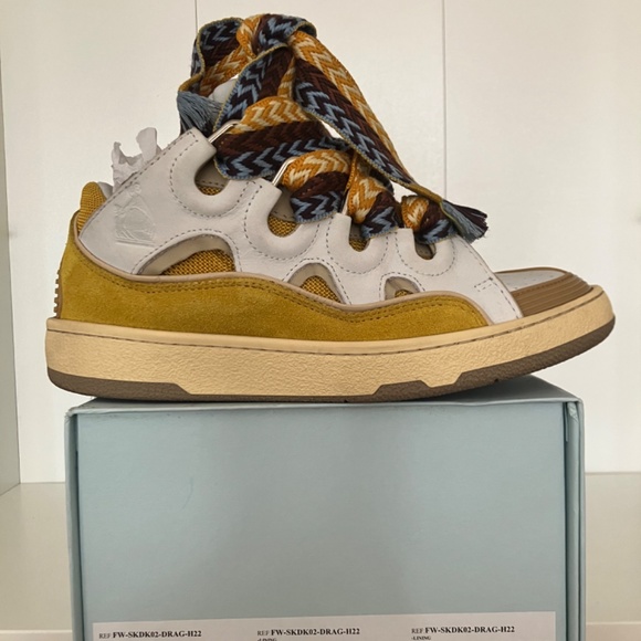 Lanvin Curb Sneakers - Picture 2 of 9